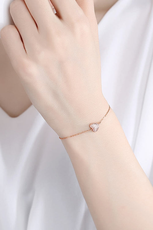 Love for All Minimalist Heart Bracelet