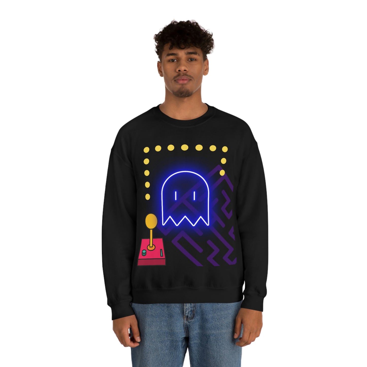 Waka Waka - Heavy Blend™ Crewneck Sweatshirt (Black)